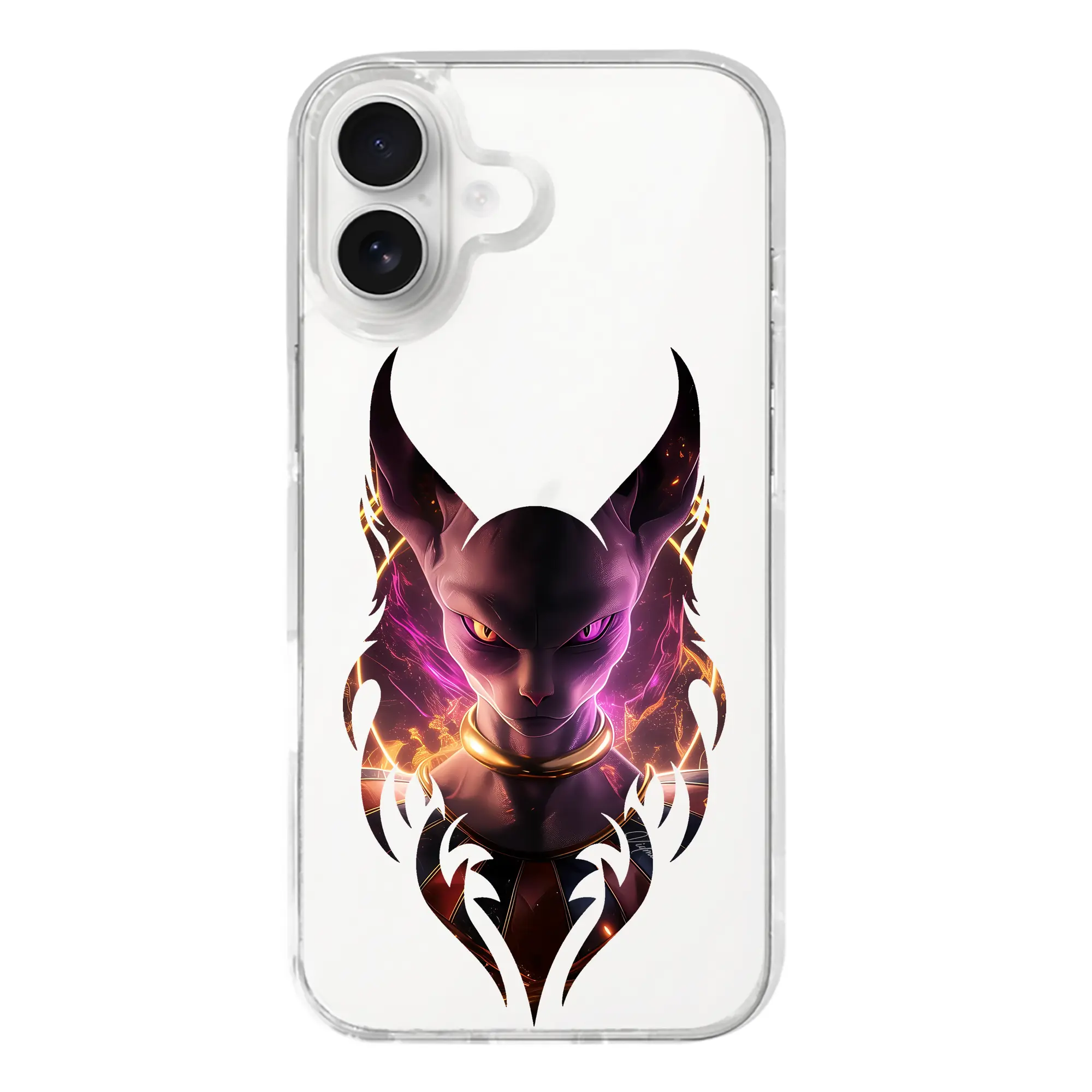 ドラゴンボール グッズ ビルス - iPhone 17シリーズ 透明スマホケース – 薄型・耐衝撃・精密フィット保護カバー